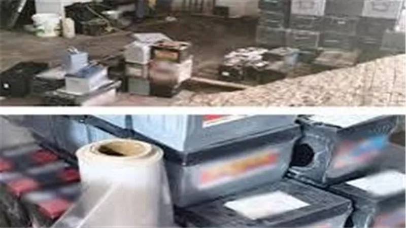 ضبط مكتب استيراد بحوزته 600 بطارية سيارة مغشوشة ومعاد تدويرها بالمنصورة