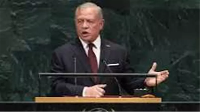 العاهل الأردنى: استمرار الاحتلال للأراضى الفلسطينية تجاهل للقانون الدولى
