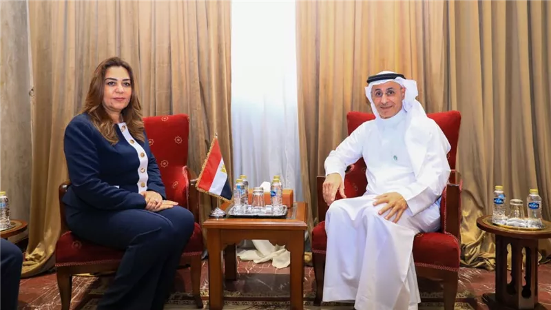 وزيرة التنمية المحلية تبحث مع الأمين العام لمبادرة 