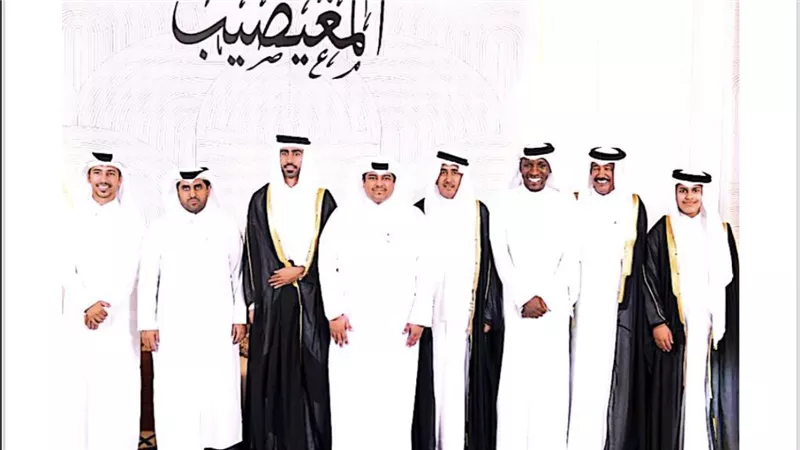 تهنئة قلبية لآل المغيصيب بمناسبة الزفاف السعيد 