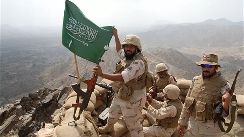 استشهاد 5 عسكريين سعوديين علي حدود اليمن