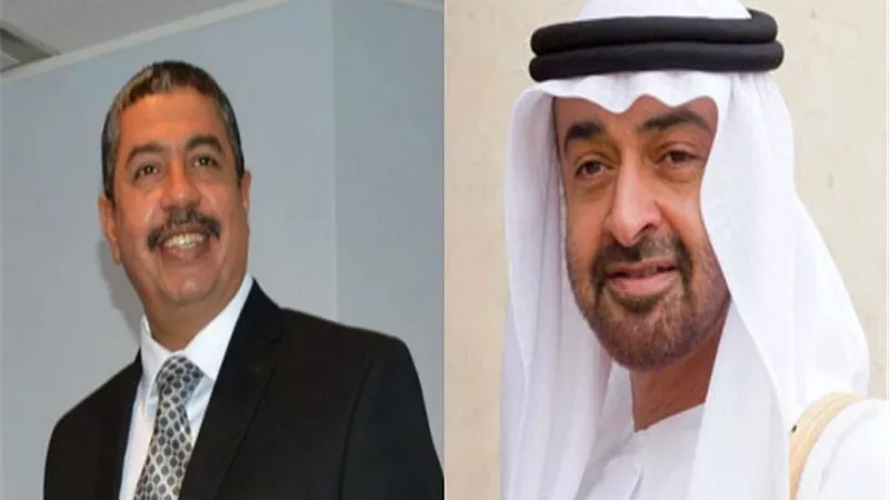 نائب رئيس وزراء اليمن يجري اتصالًا هاتفيًا بولي عهد أبو ظبي