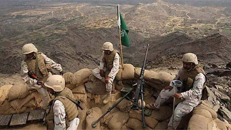استشهاد عسكريين سعوديين وإصابة أربعة على الحدود مع اليمن